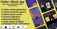 دانلود اپلیکیشن کتاب الکترونیکی فلاتر Flutter EBook App