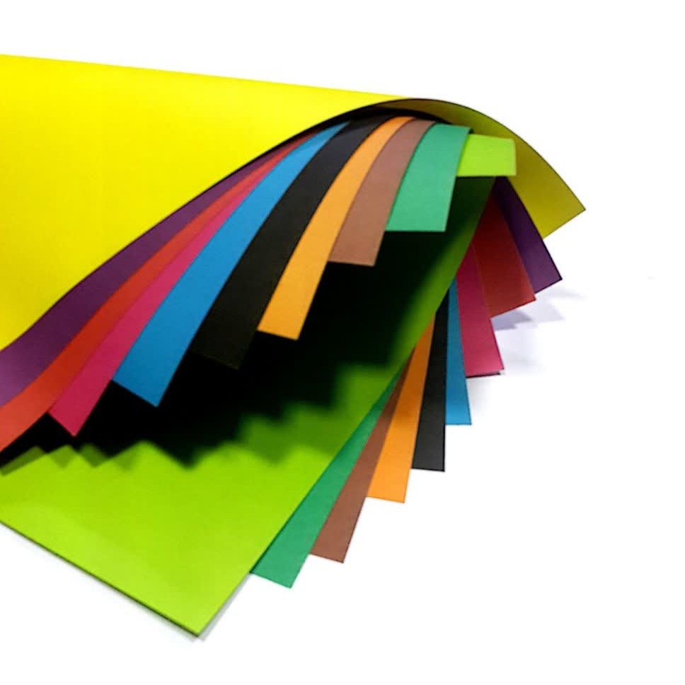 مقوا اشتنباخ رنگی در سایز A2 (50 در 70) در رنگ های مختلف