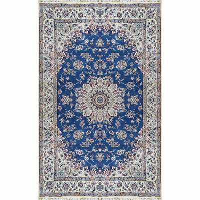 فرش دستبافت چهار متری مدل نایین کد 186