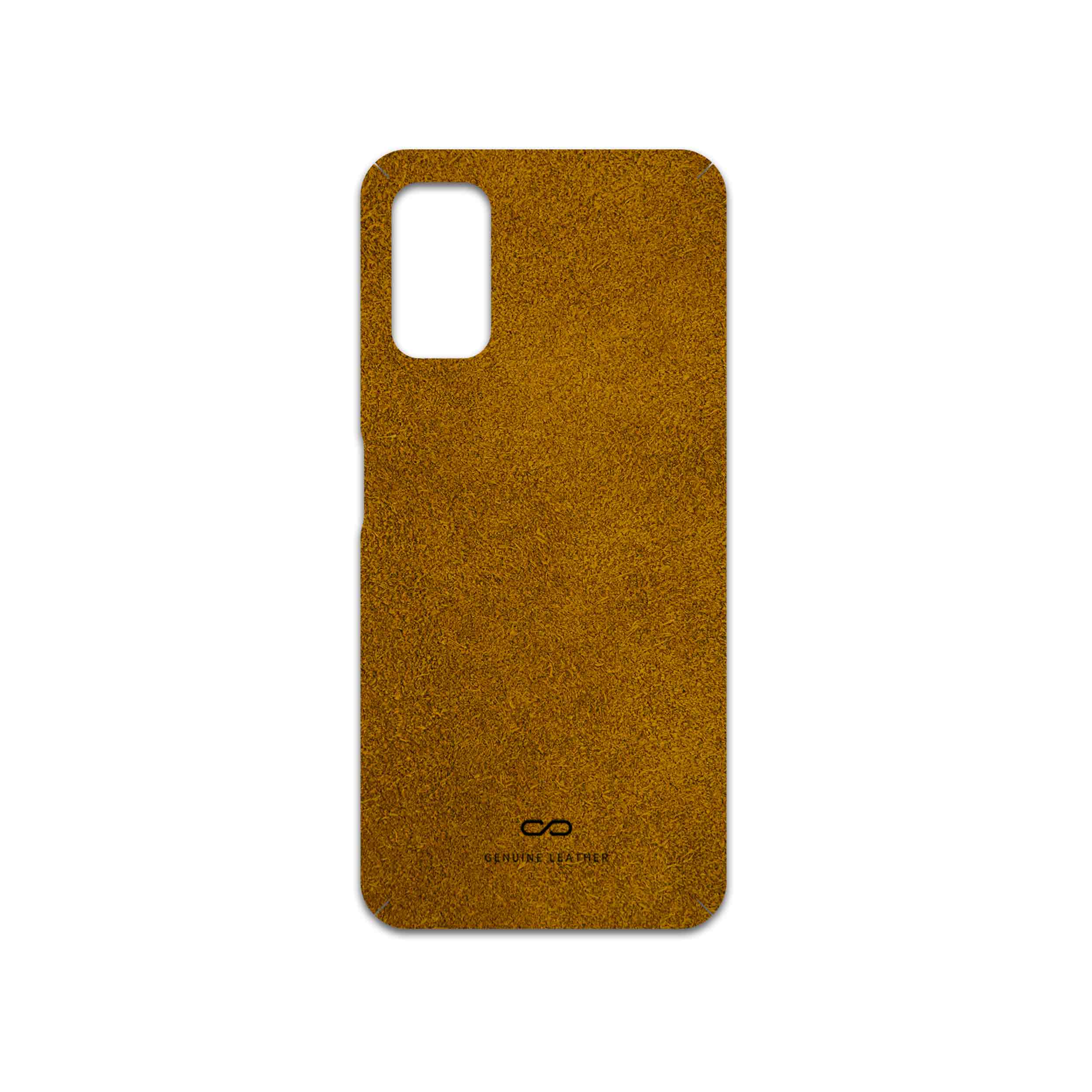 برچسب پوششی ماهوت مدل Brown-Chamois-Leather مناسب برای گوشی موبایل شیائومی Redmi Note 11SE