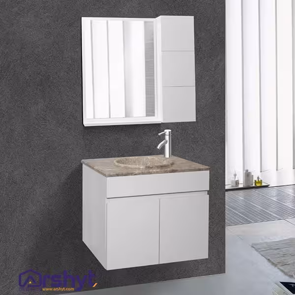 روشویی کابینتی درسا سفید 40*70 | کابینت سرویس بهداشتی - لوازم خانه و آشپزخانه آرشیت