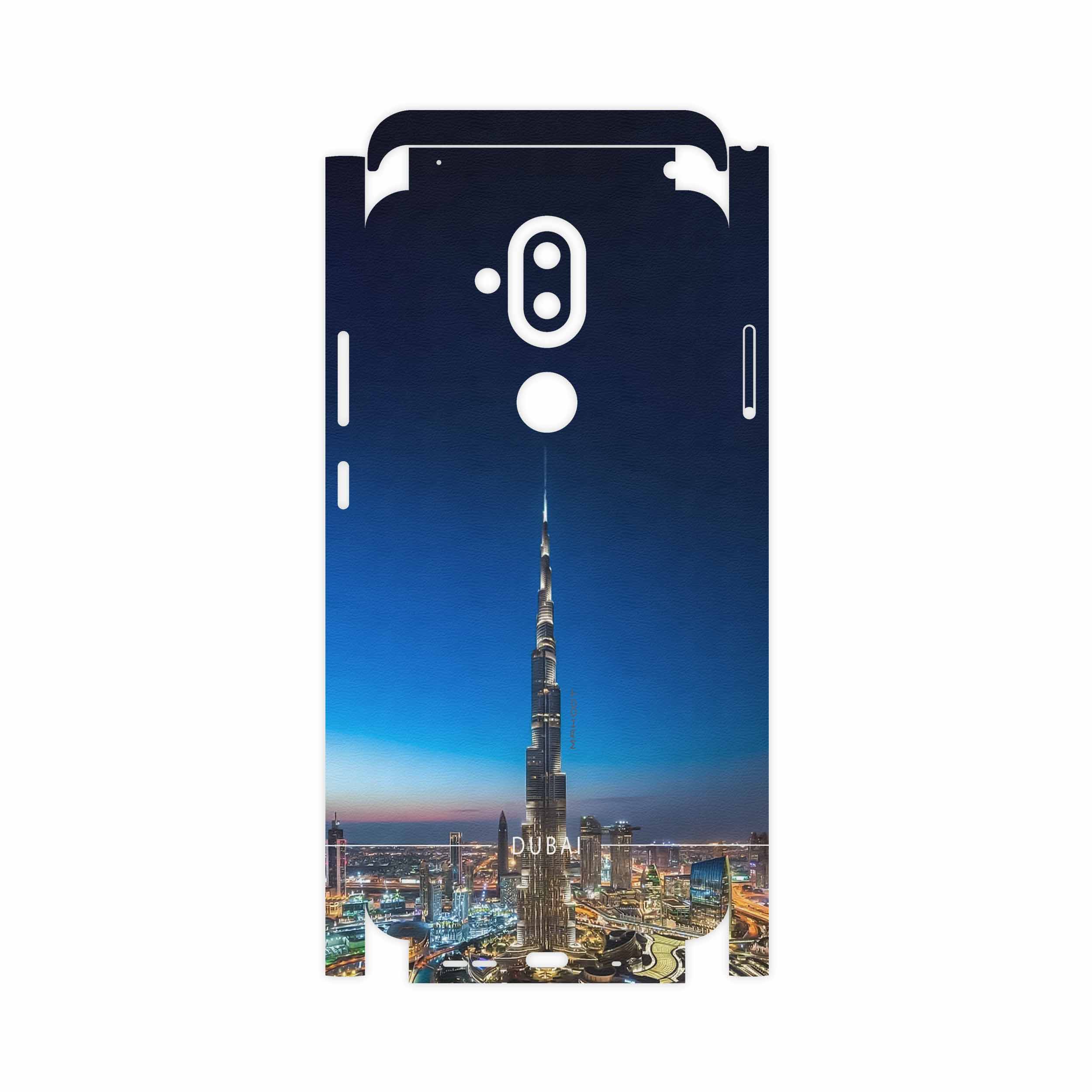 برچسب پوششی ماهوت مدل Dubai City-FullSkin مناسب برای گوشی موبایل نوکیا 8.1