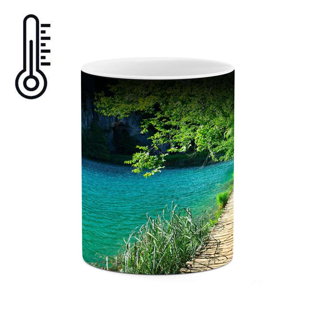 ماگ حرارتی کاکتی طرح منظره مدل mgh13234