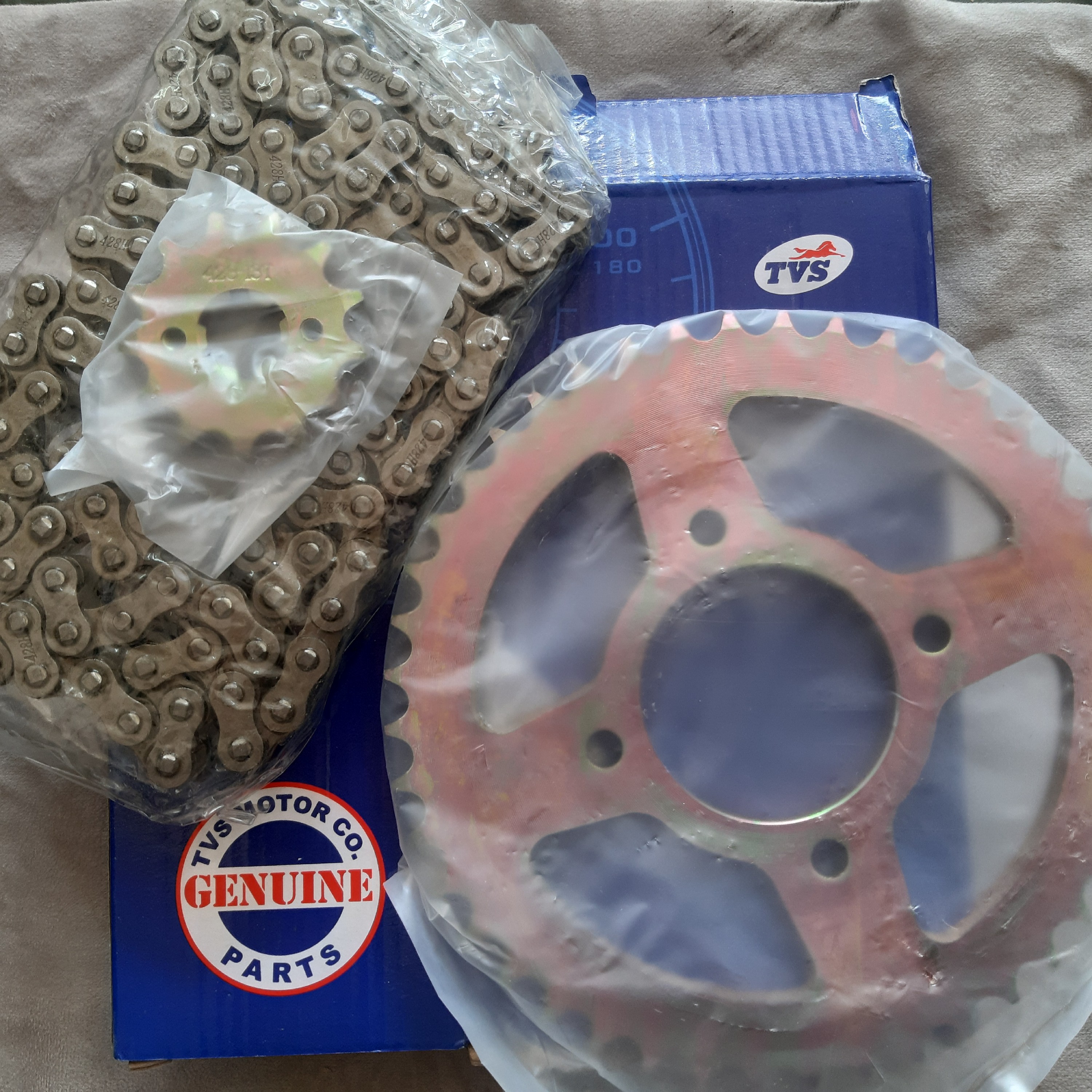 ست دنده زنجیر (طبق زنجیر) آپاچی 180 اصلی