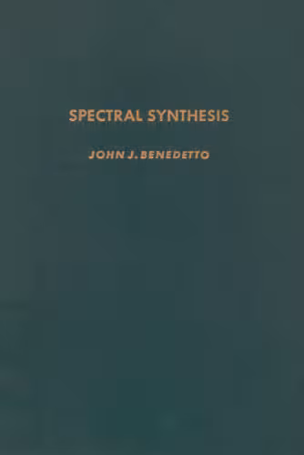 خرید و دانلود نسخه کامل کتاب Spectral Synthesis (Pure &amp; Applied Mathematics)