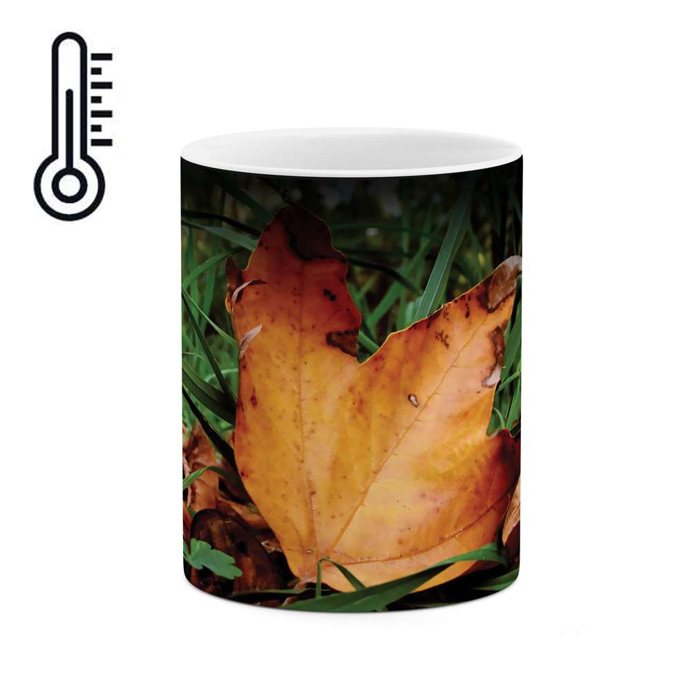 ماگ حرارتی طرح برگ مدل mgh10112