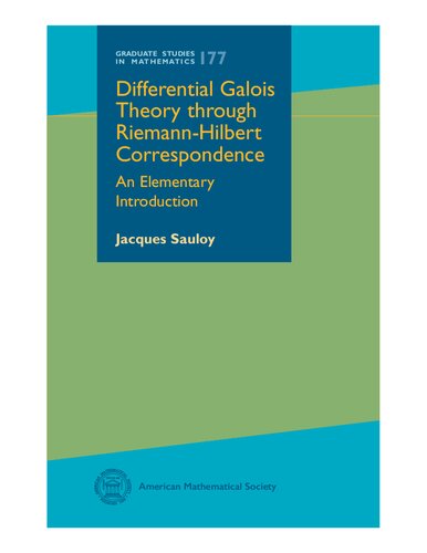 خرید و دانلود نسخه کامل کتاب Differential Galois Theory through Riemann-Hilbert Correspondence: An Elementary Introduction