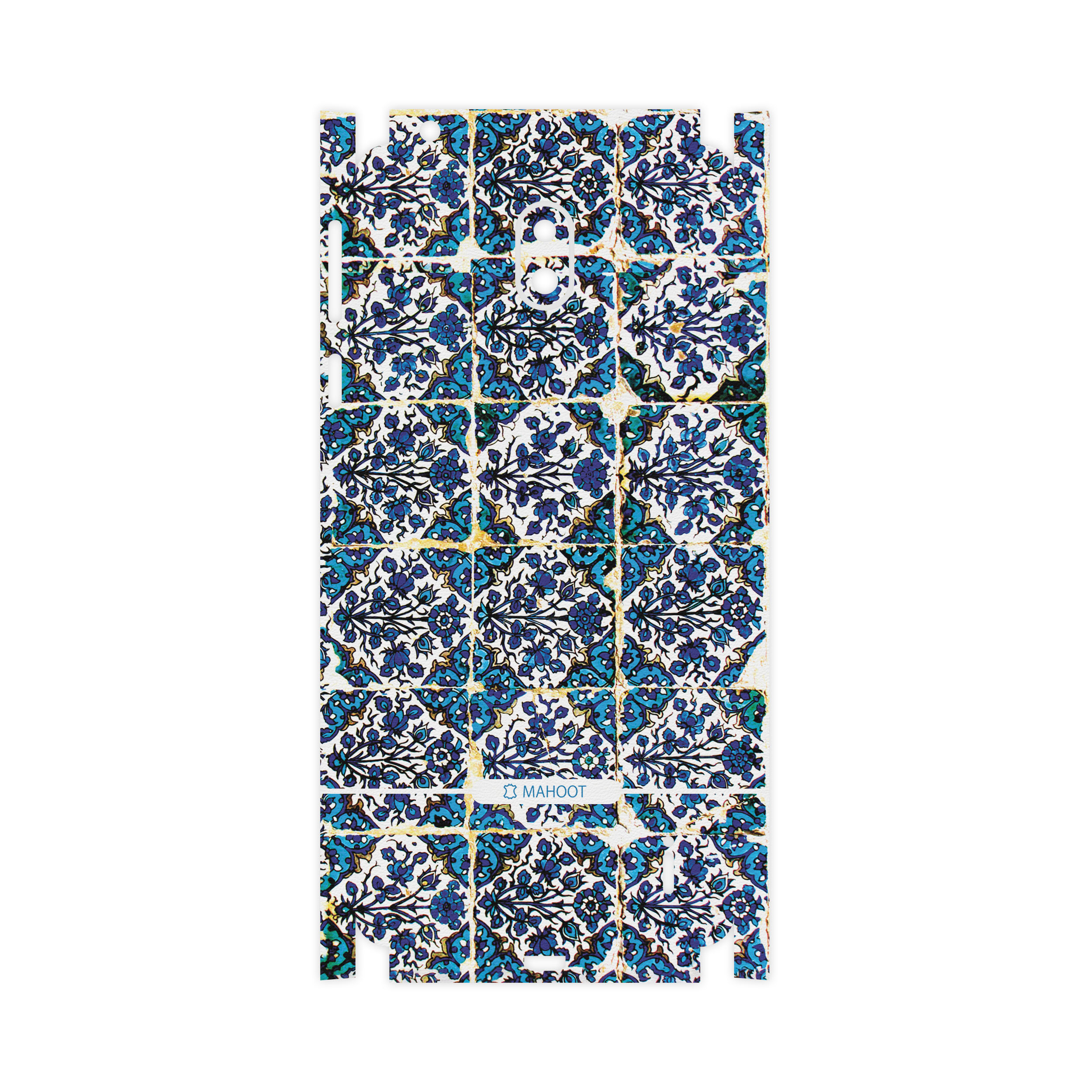 برچسب پوششی ماهوت مدل Traditional-Tile-FullSkin مناسب برای گوشی موبایل نوکیا 1 Plus