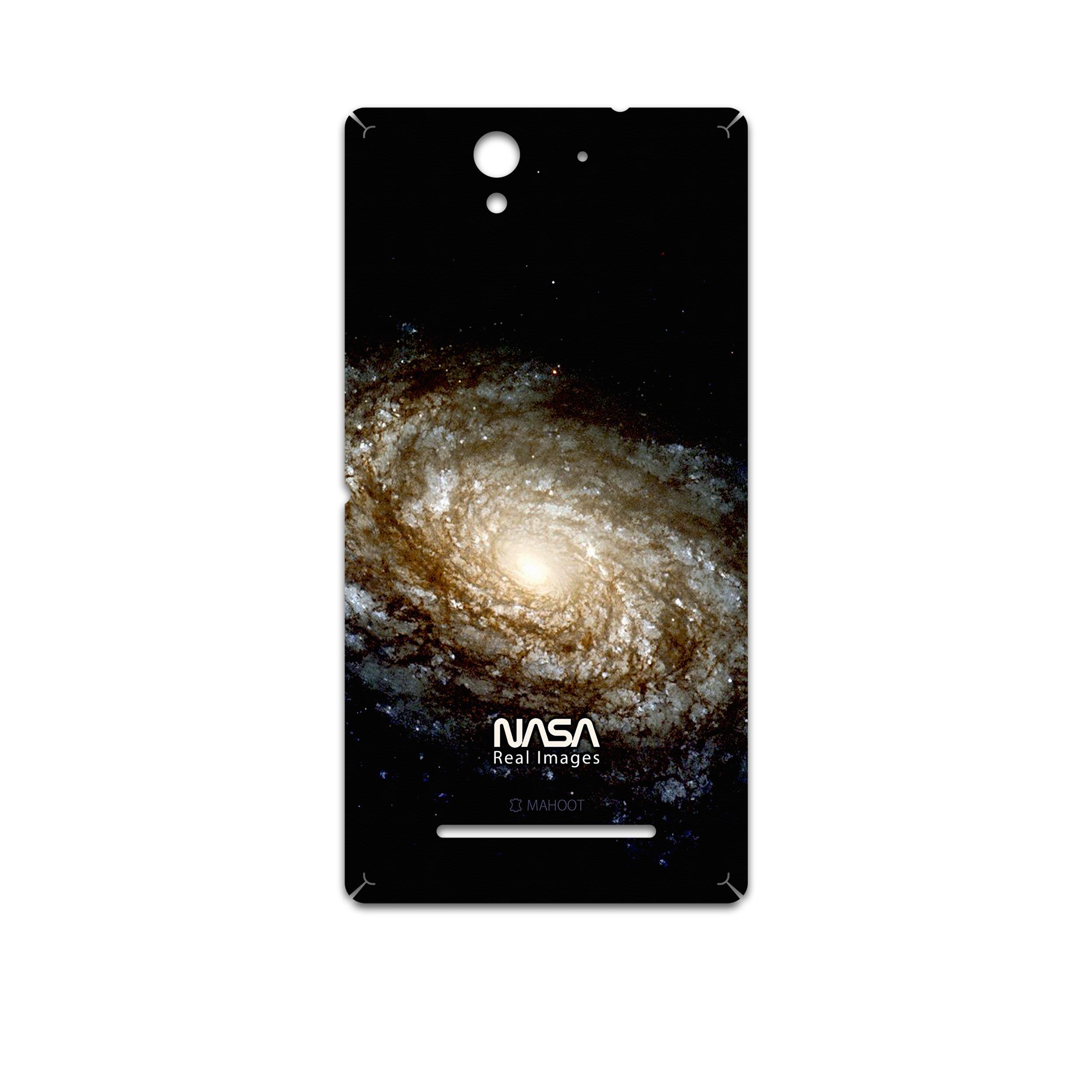 برچسب پوششی ماهوت مدل Universe-by-NASA-1 مناسب برای گوشی موبایل سونی Xperia C3 Dual