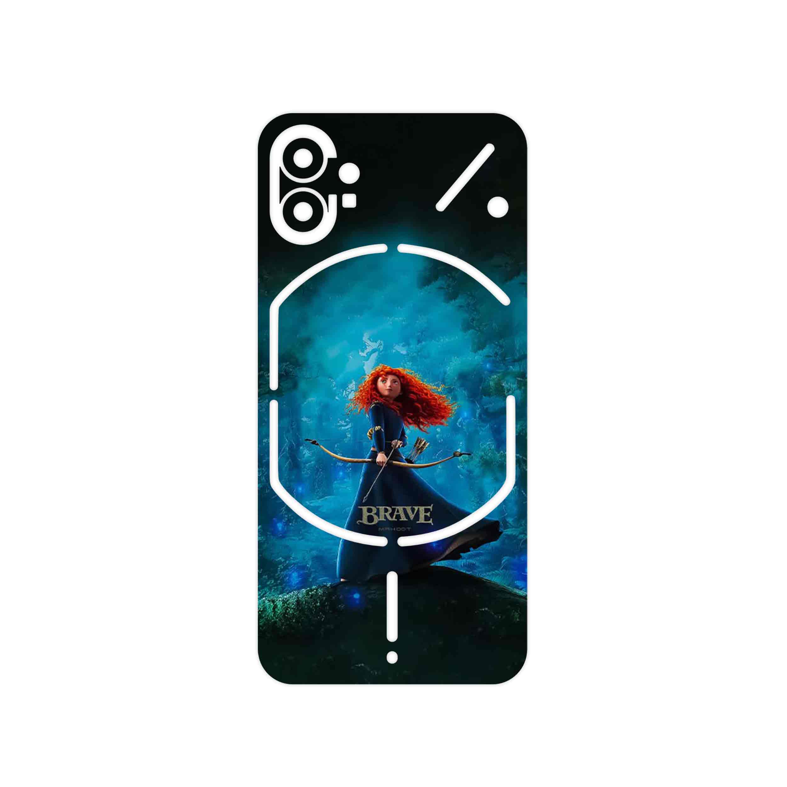 برچسب پوششی ماهوت مدل Brave مناسب برای گوشی موبایل ناتینگ Phone 1