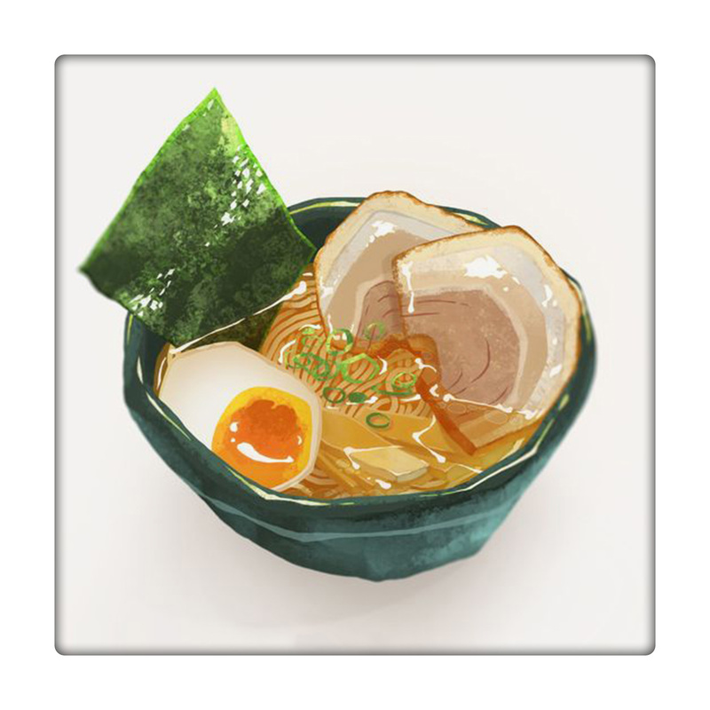 کاشی طرح غذای کره ای کد 1097947