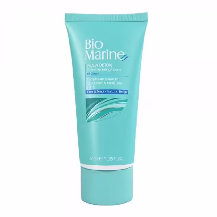 کرم رطوبت رسان رنگی بایو مارین بژ طبیعی حجم 40mL