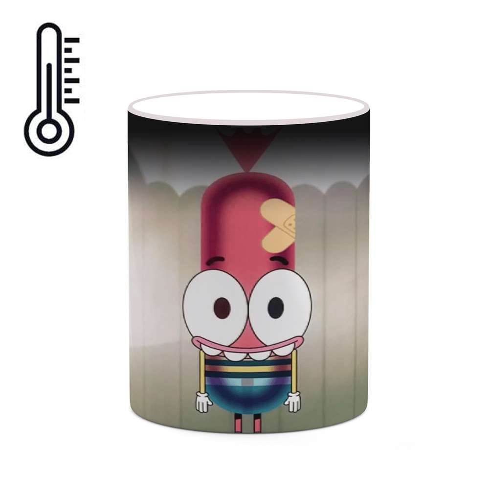 ماگ حرارتی کاکتی طرح کارتون Pinky Malinky مدل mgh22955