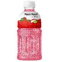 نوشیدنی مگو مگو MaGo MaGo طعم توت فرنگی ( تخم شربتی) 320 میل 24 عددی 