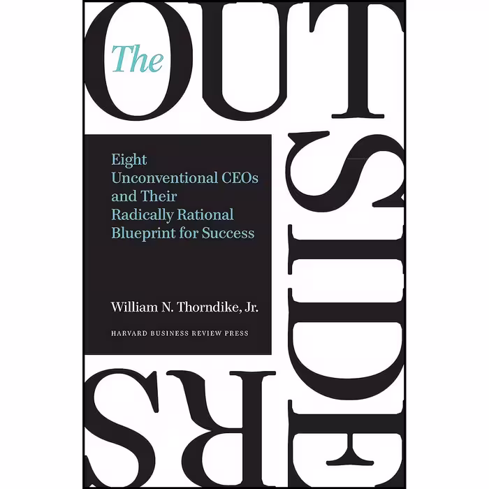 کتاب زبان اصلی The Outsiders اثر William Thorndike
