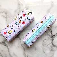 جامدادی چرم فانتزی کارتونی آستردار