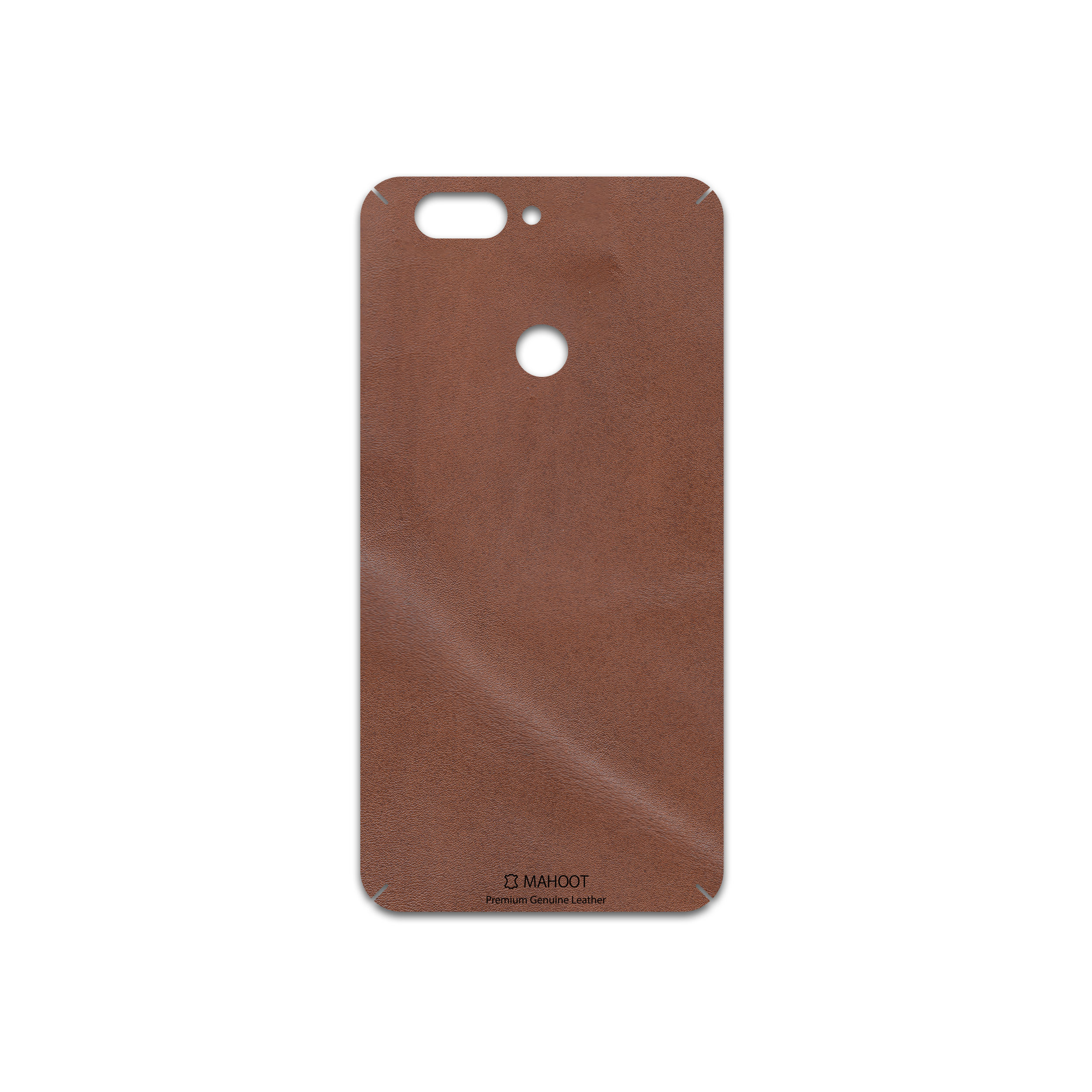 برچسب پوششی ماهوت مدل Matte-Natural-Leather مناسب برای گوشی موبایل الفون P8 Mini