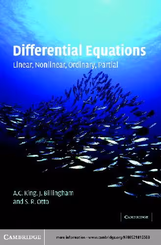 خرید و دانلود نسخه کامل کتاب Differential Equations Linear, Nonlinear, Ordinary, Partial