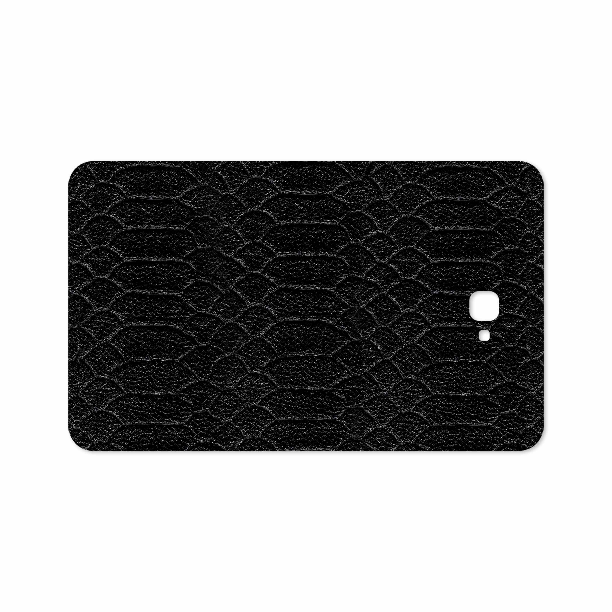 برچسب پوششی ماهوت مدل Black-Snake-Leather مناسب برای تبلت سامسونگ Galaxy Tab A 10.1 2016 T585