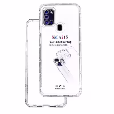 کاور مدل ژله ای کپسول دار  مناسب برای گوشی موبایل سامسونگ Galaxy A21S