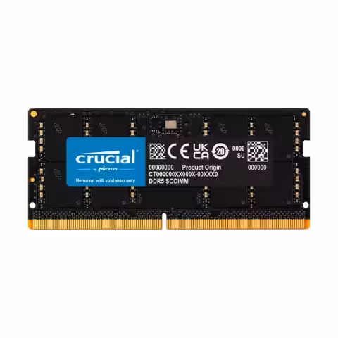 رم لپ تاپ RAM NOTEBOOK Crucial DDR5 32GB 5600MHz
