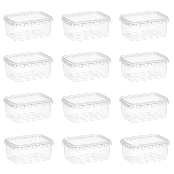  ظرف یکبار مصرف کد 550 بسته 12 عددی 