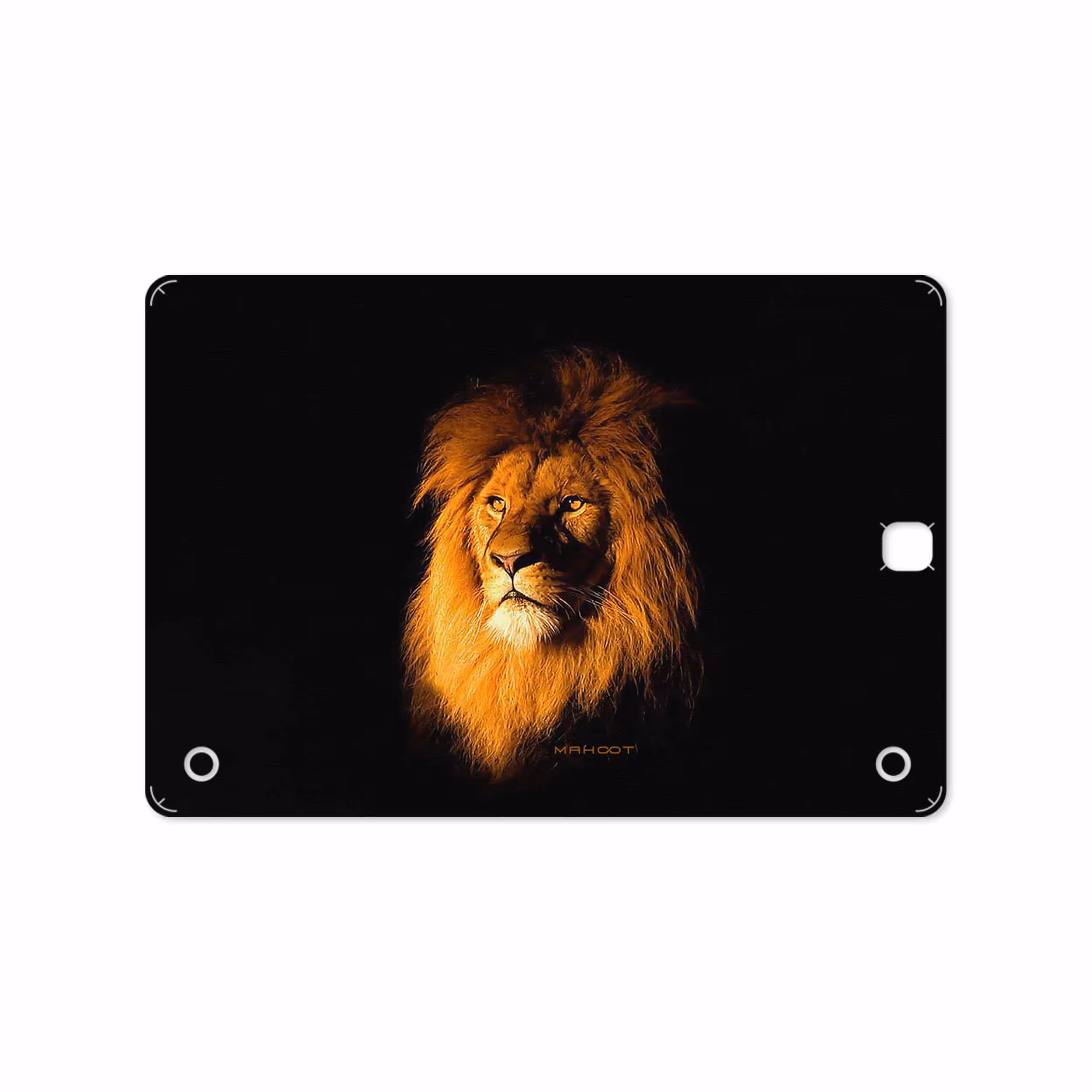 برچسب پوششی ماهوت مدل Lion مناسب برای تبلت سامسونگ Galaxy Tab A 9.7 2015 T555