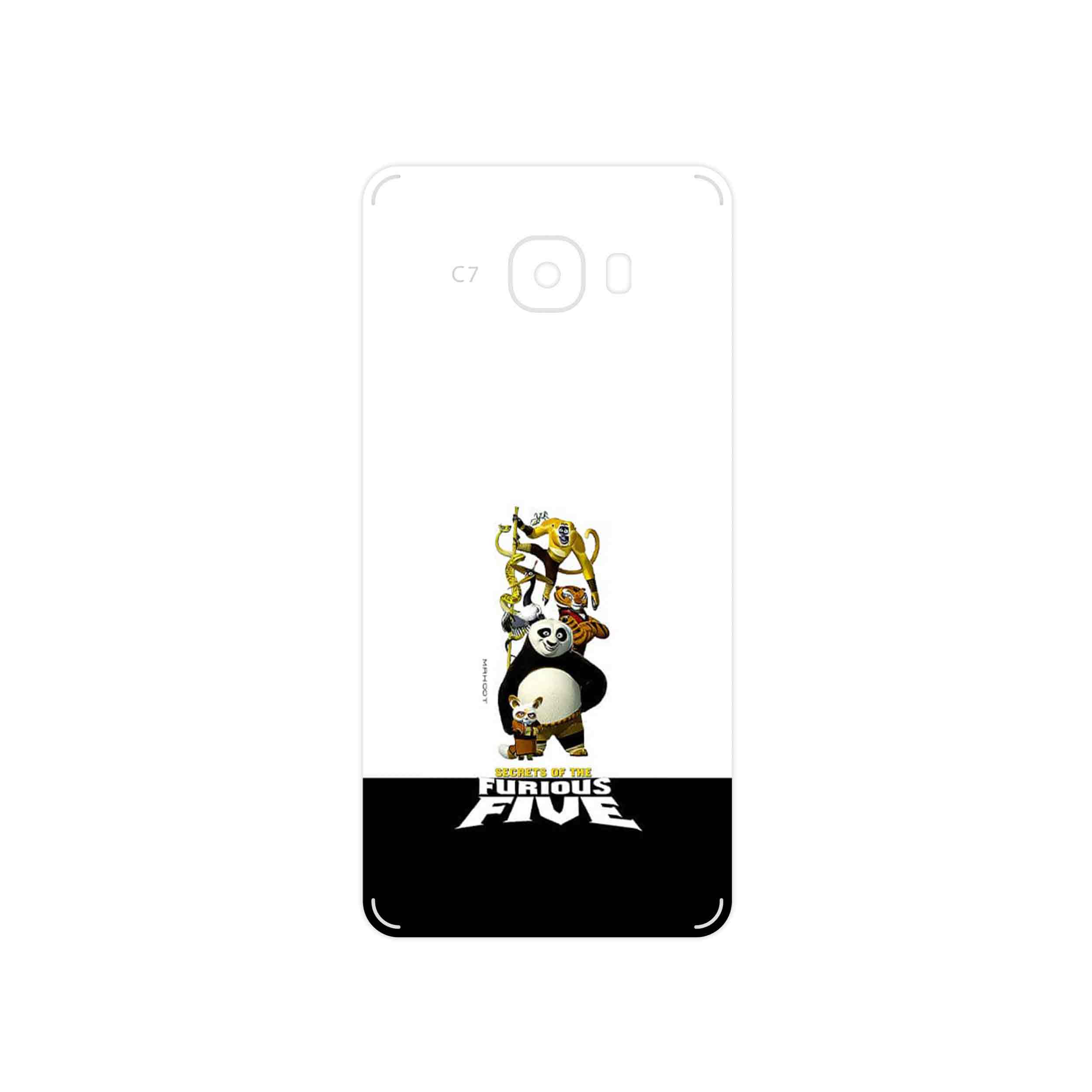برچسب پوششی ماهوت مدل Kung Fu Panda مناسب برای گوشی موبایل سامسونگ Galaxy C7