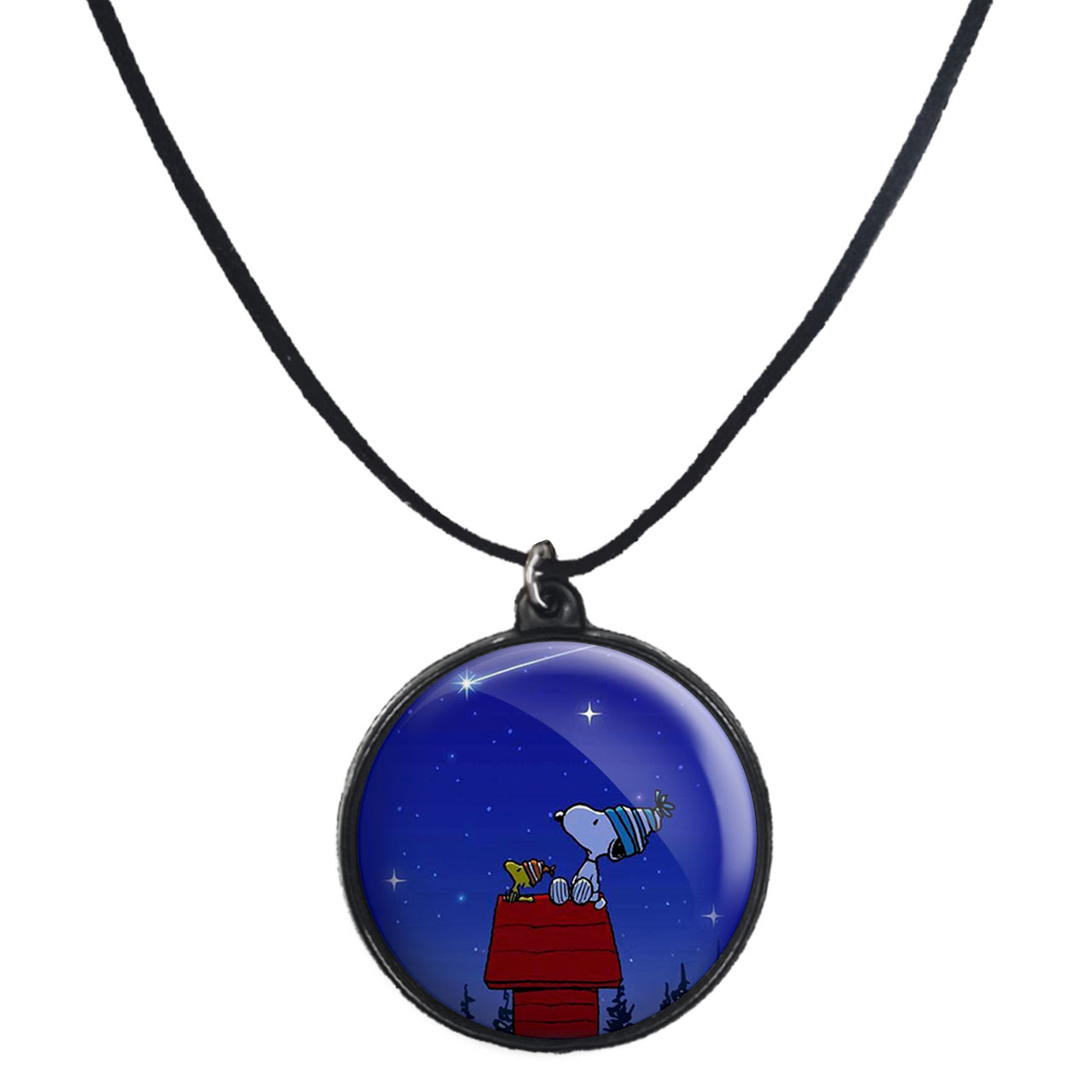 گردنبند پرمانه طرح اسنوپی کد pmb.14466