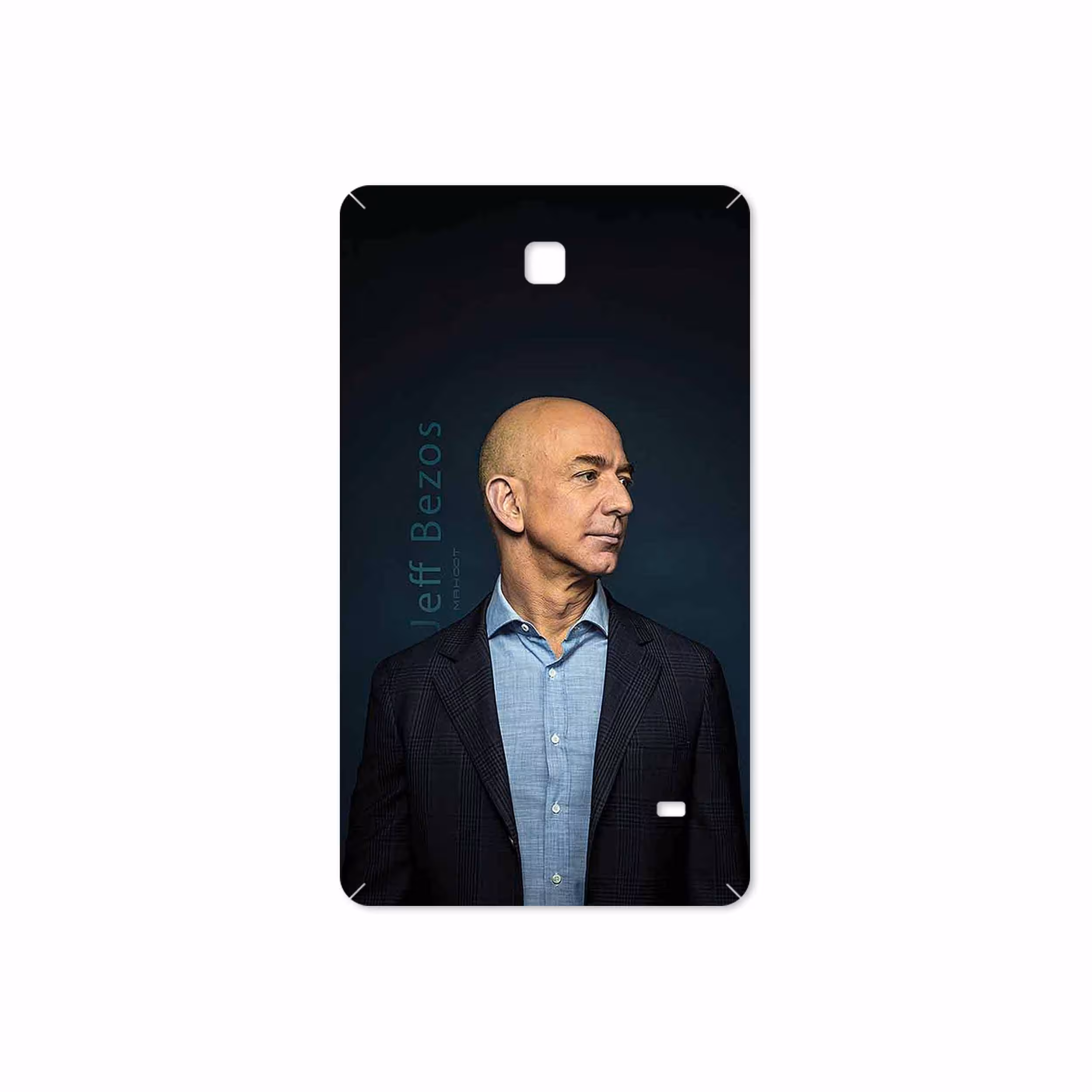 برچسب پوششی ماهوت مدل Jeff Bezos مناسب برای تبلت سامسونگ Galaxy Tab 4 7.0 2014 T230
