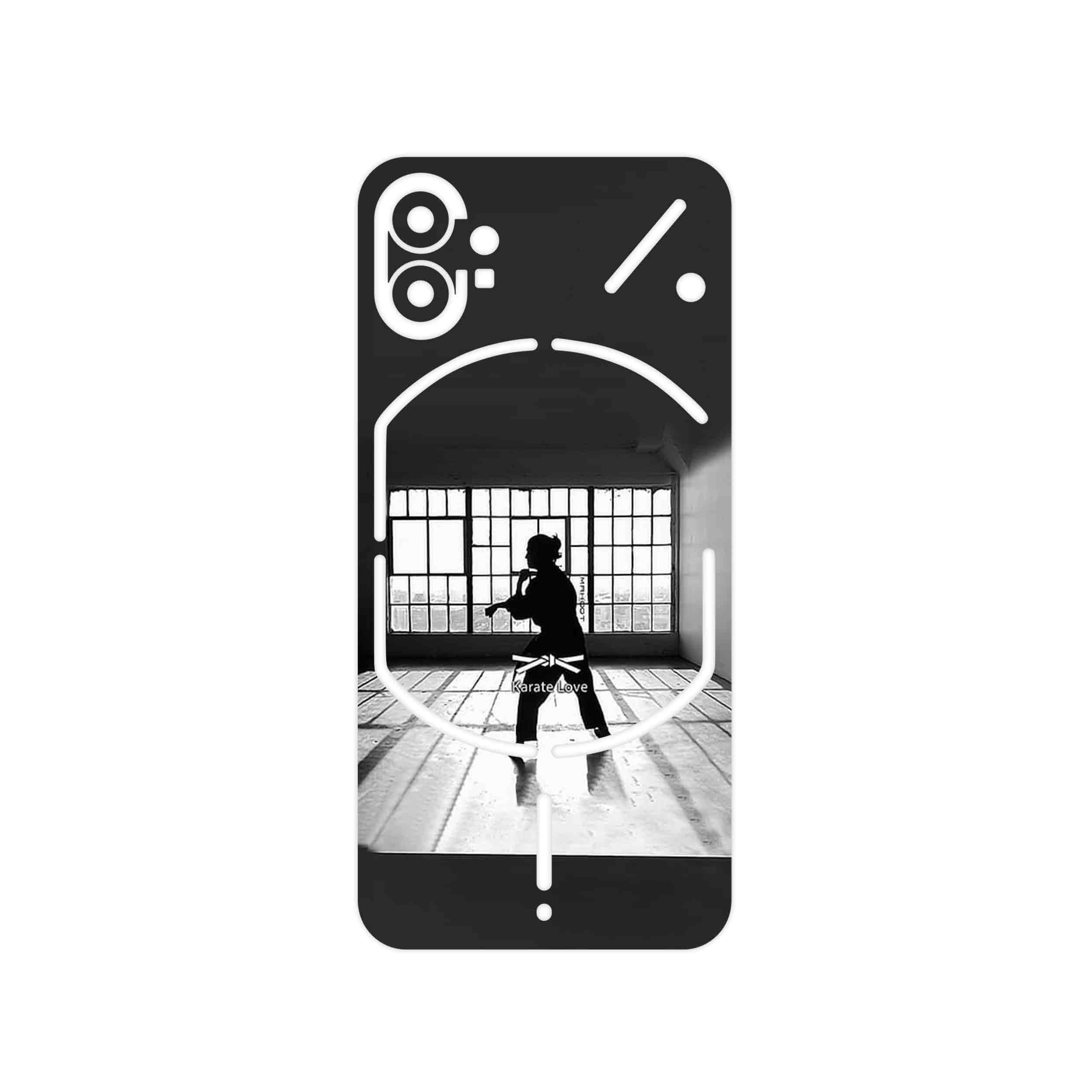 برچسب پوششی ماهوت مدل Karate مناسب برای گوشی موبایل ناتینگ Phone 1