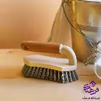 برس کف شوي دومان دسته چوبي 186
