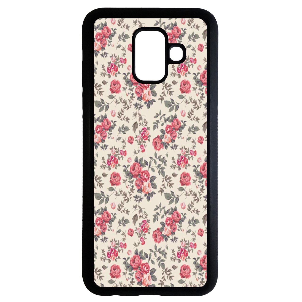 کاور طرح گلدار کد 9340 مناسب برای گوشی موبایل سامسونگ galaxy a6 plus 2018