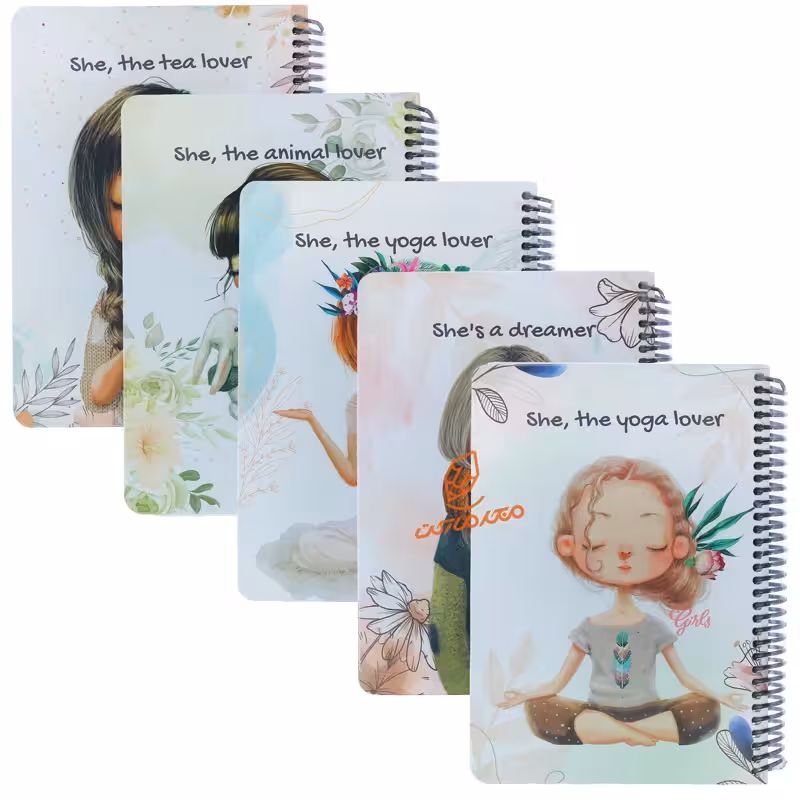 قیمت و خرید دفتر یادداشت A5 مدل مدل GIRLS دات نوت DOT NOTE
