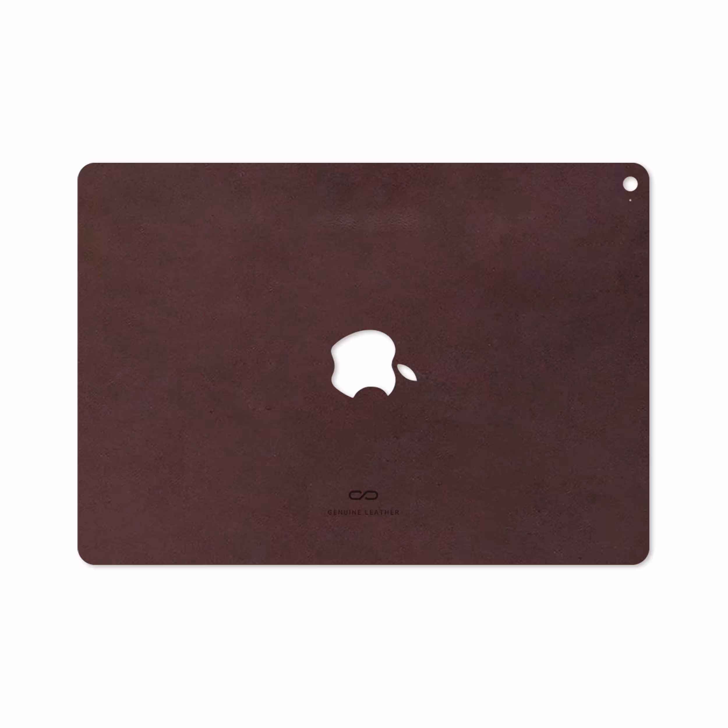 برچسب پوششی ماهوت مدل Matte-Dark-Brown-Leather مناسب برای تبلت اپل iPad Air 2 2014 A1567