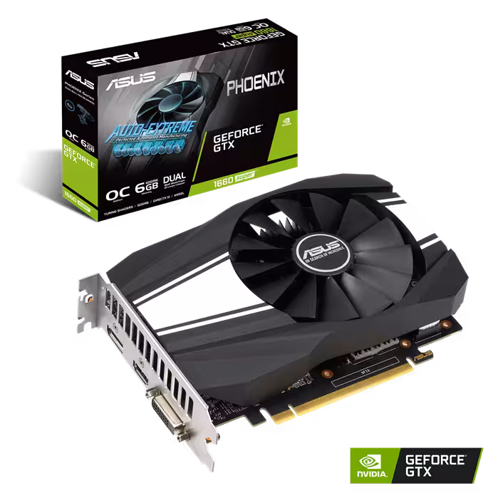 کارت گرافیک Geforce GTX 1660 O6G Phoenix Super Asus ایسوس