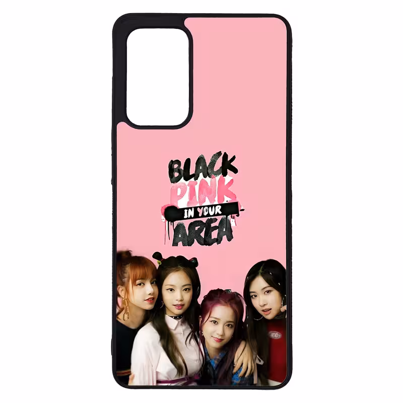 کاور طرح بلک پینک BLACK PINK کد G-096 مناسب برای گوشی موبایل سامسونگ Galaxy A72 / A72 5G | دیجی قاب دونی