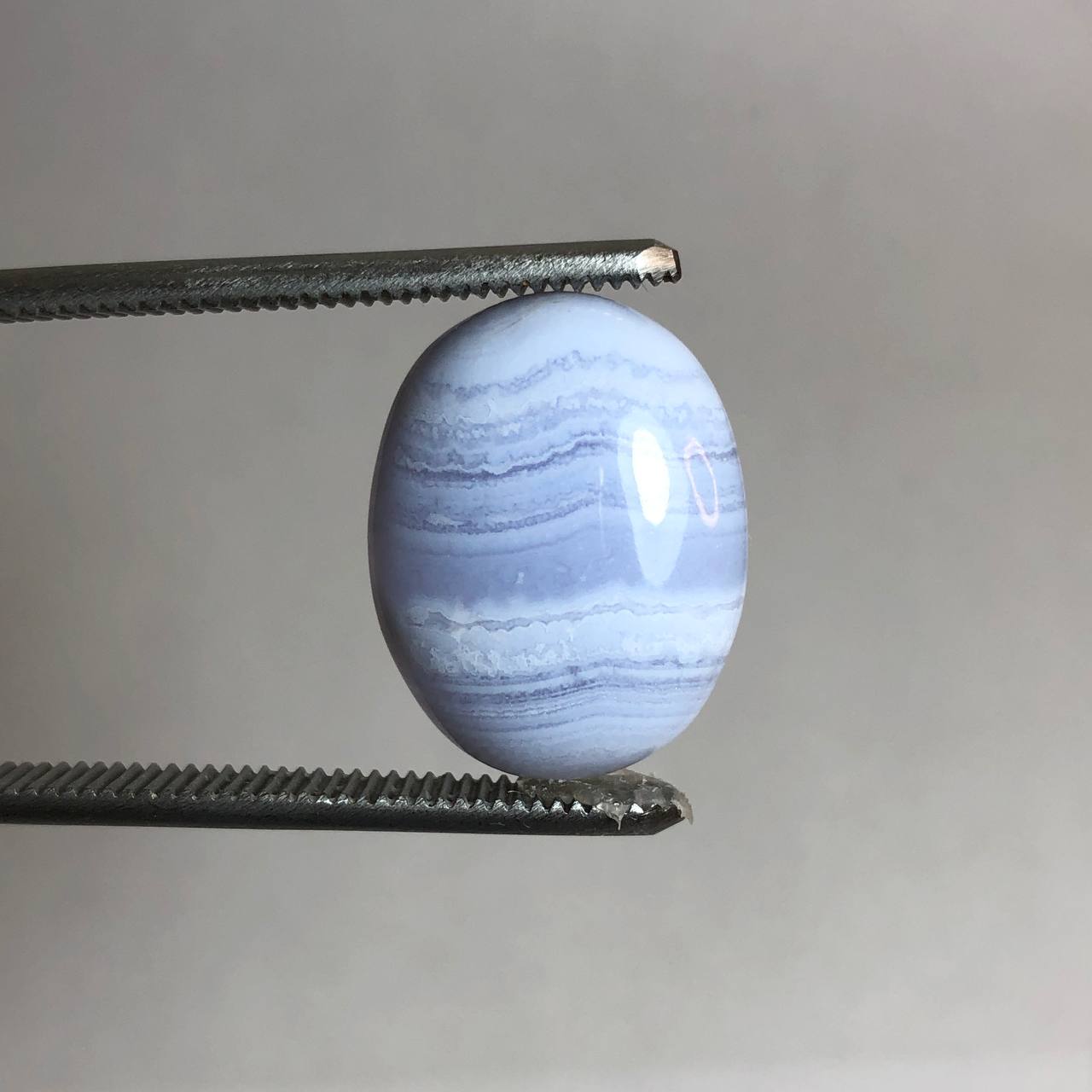 سنگ بلولس آگات طبیعی بیضی 240475