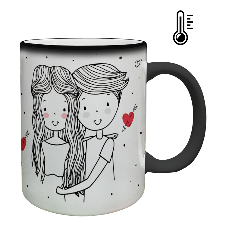 ماگ حرارتی مدل عاشقانه کد 64