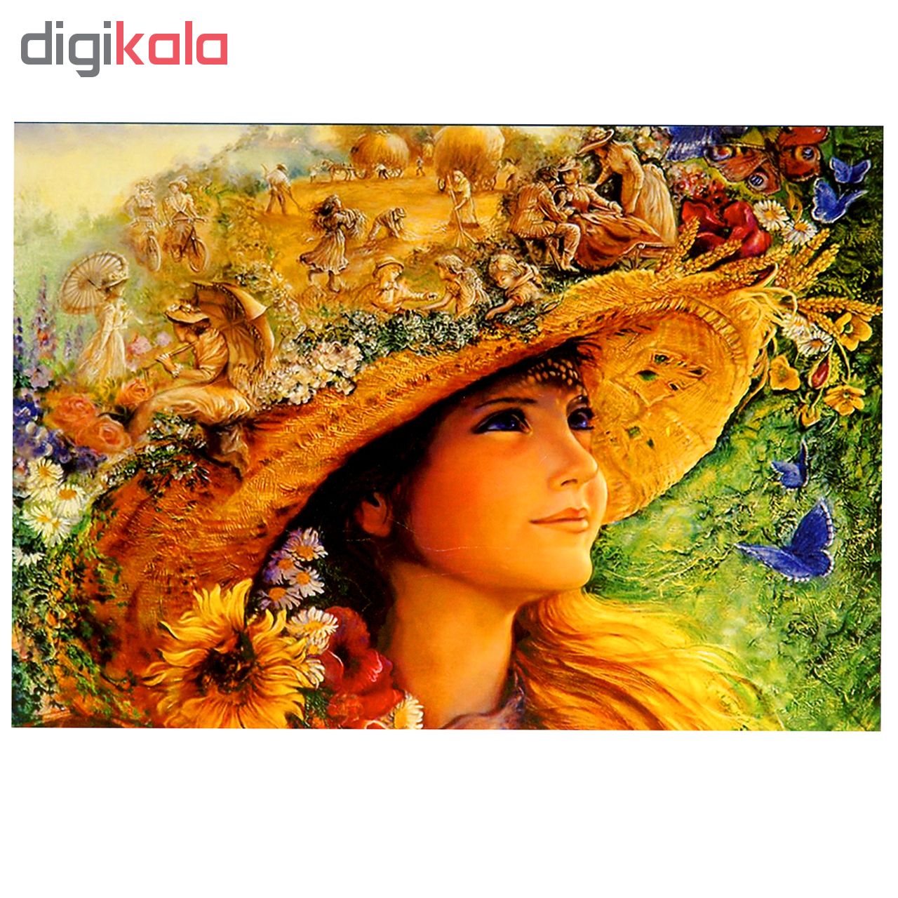 پازل 500 تکه پازل ایران طرح آفتاب گردان