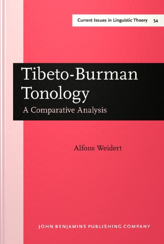 خرید و دانلود نسخه کامل کتاب Tibeto-Burman Tonology: A Comparative Analysis
