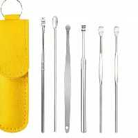 ابزار تمیز کننده گوش کیفی مسافرتی همراه کیف گوش پاکن حرفه ای مناسب تازه عروس ها کوچک و جمع جور