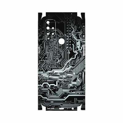 برچسب پوششی ماهوت مدل Black-Printed-Circuit-Board-FullSkin مناسب برای گوشی موبایل وان پلاس Nord N10 5G