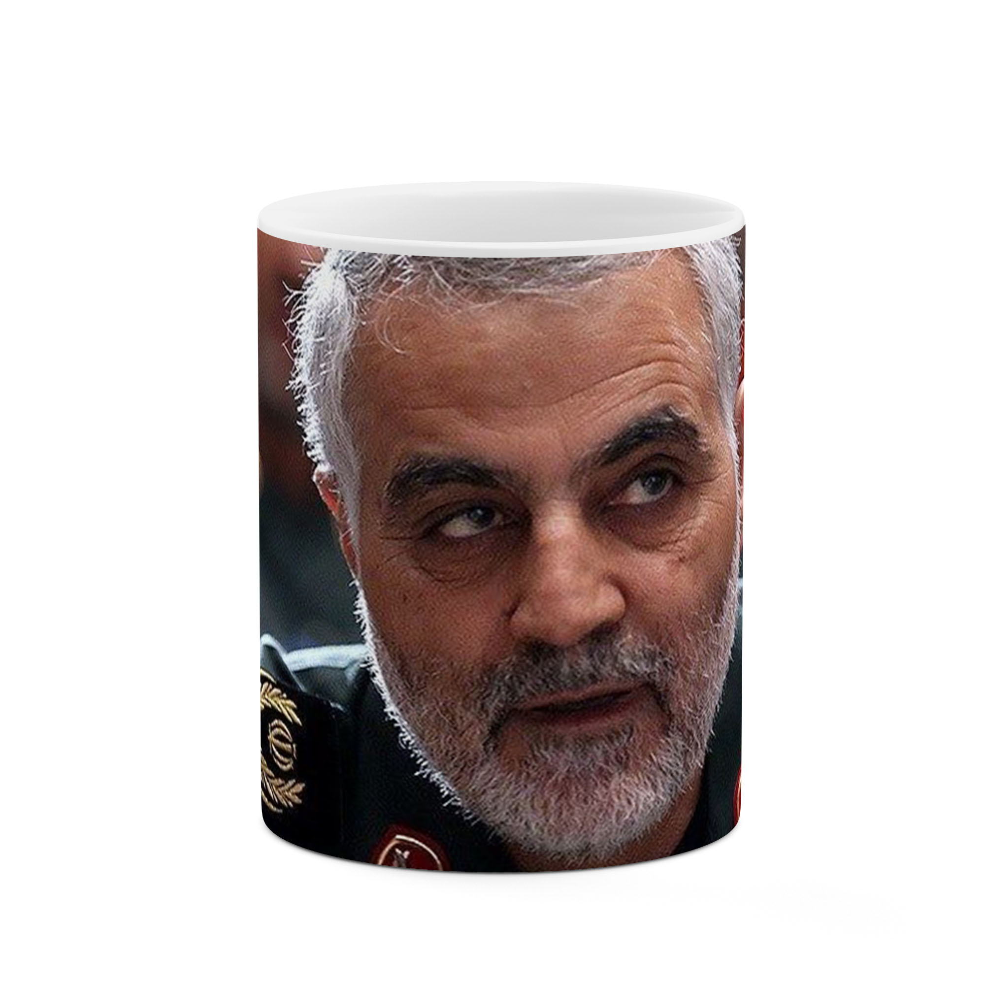 ماگ طرح سردار شهید حاج قاسم سلیمانی  مدل mgp11710