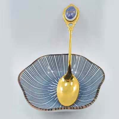 قاشق چای خوری مدل Royal Style کد 0001 بسته دو عددی