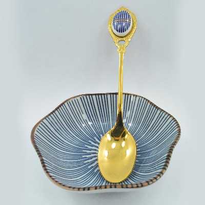 قاشق چای خوری مدل Royal Style کد 0001 بسته دو عددی