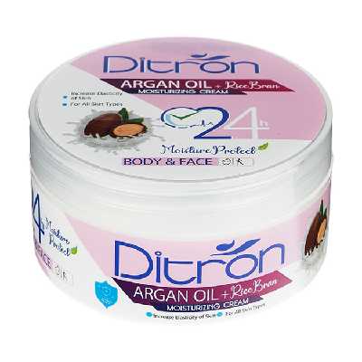 کرم مرطوب کننده دیترون مدل Argan oil حجم 200 میلی لیتر