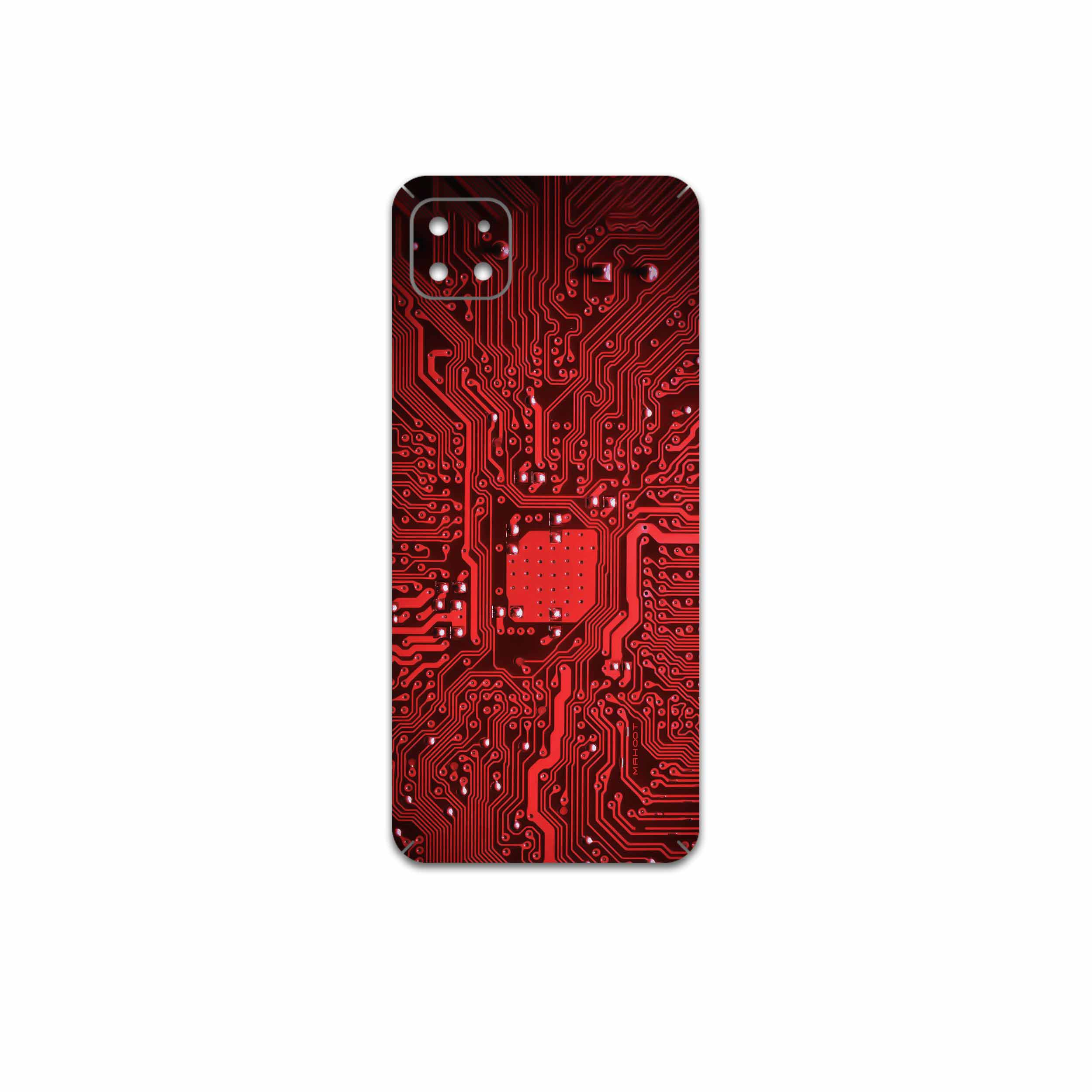 برچسب پوششی ماهوت مدل Red-Printed-Circuit-Board مناسب برای گوشی موبایل سامسونگ Galaxy A22 5G