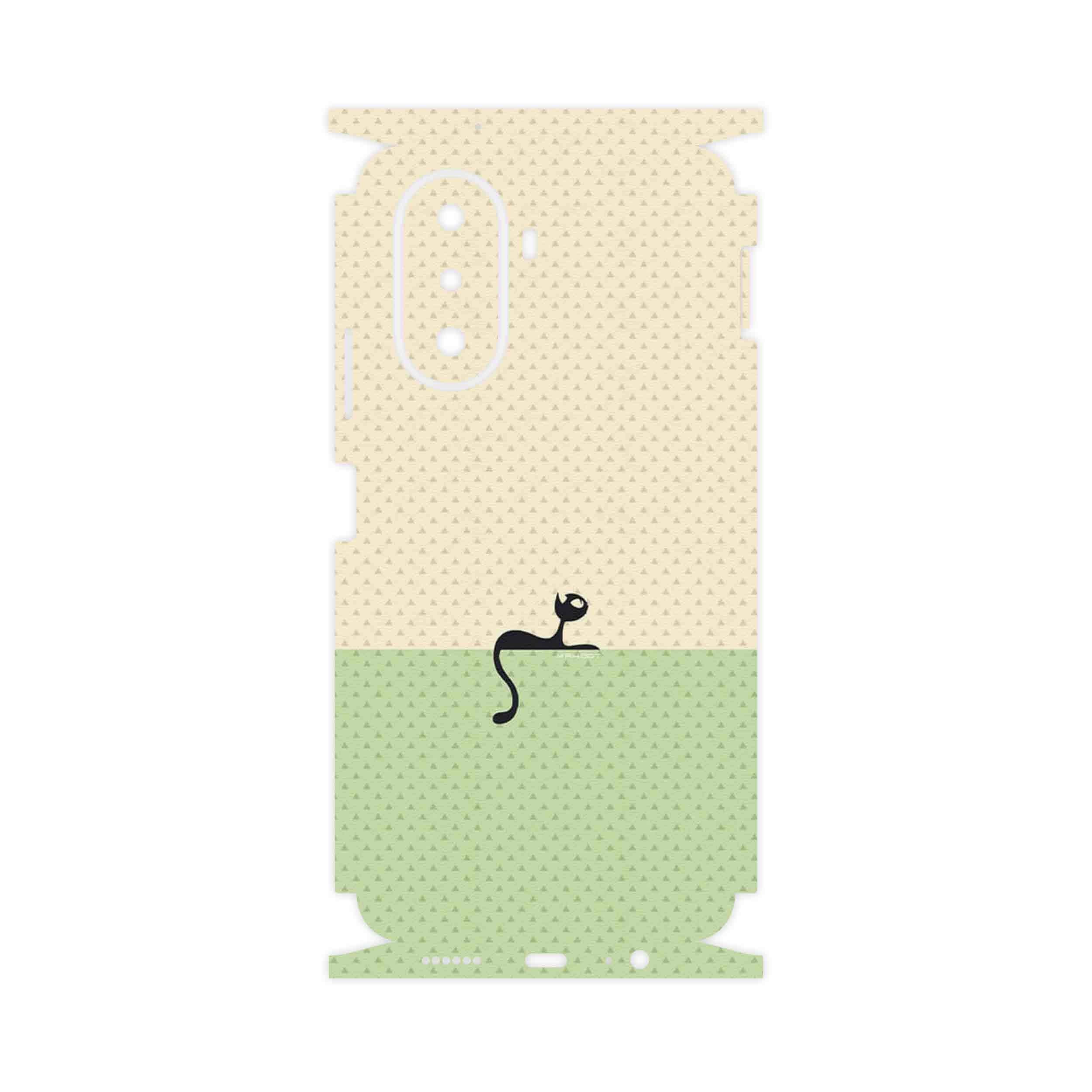 برچسب پوششی ماهوت مدل Minimal Internet Cat Icon-FullSkin مناسب برای گوشی موبایل هوآوی Nova Y70