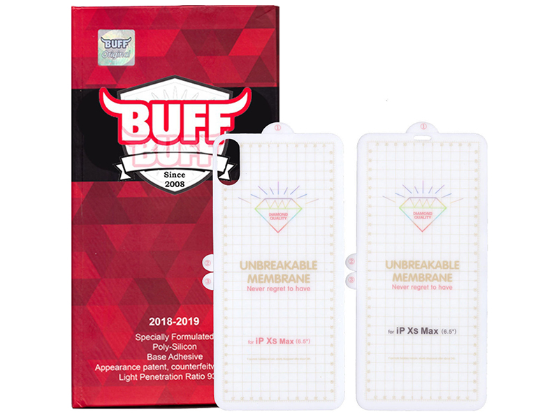 محافظ صفحه نمایش جلو و پشت گوشی بوف مدل Hydrogel مناسب برای گوشی موبایل آیفون XS Max